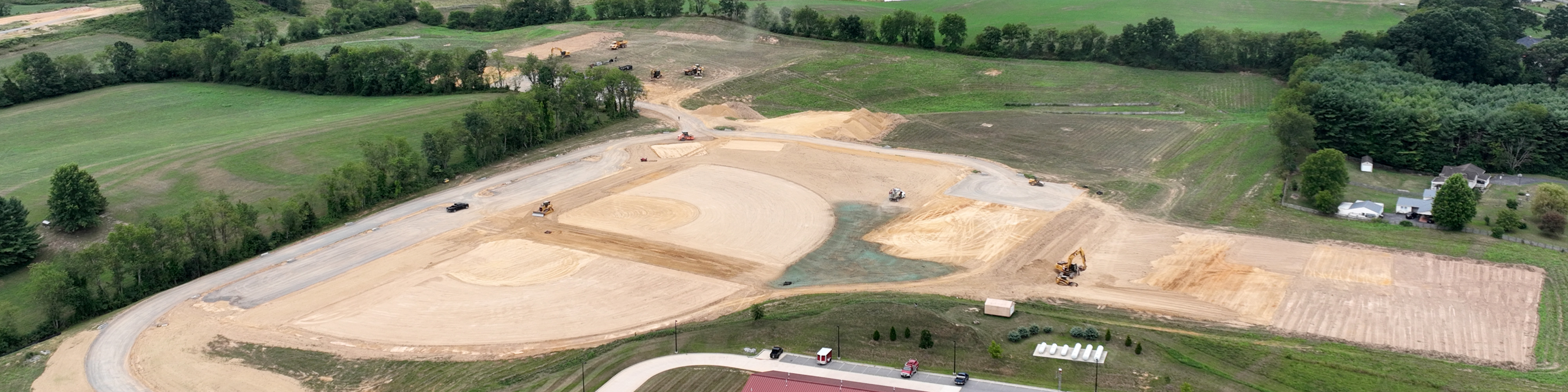 Riner Park under construction